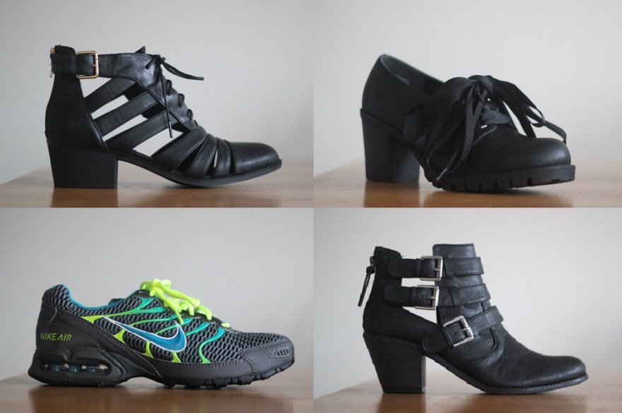 Enough shoes? Never.